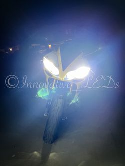 6000k Glacier White LED Headlight And 3000k Jdm Yellow LEDs Fog Lights
