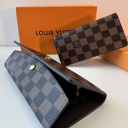 Louis Vuitton Damier Ebene Wallet 2 In 1 