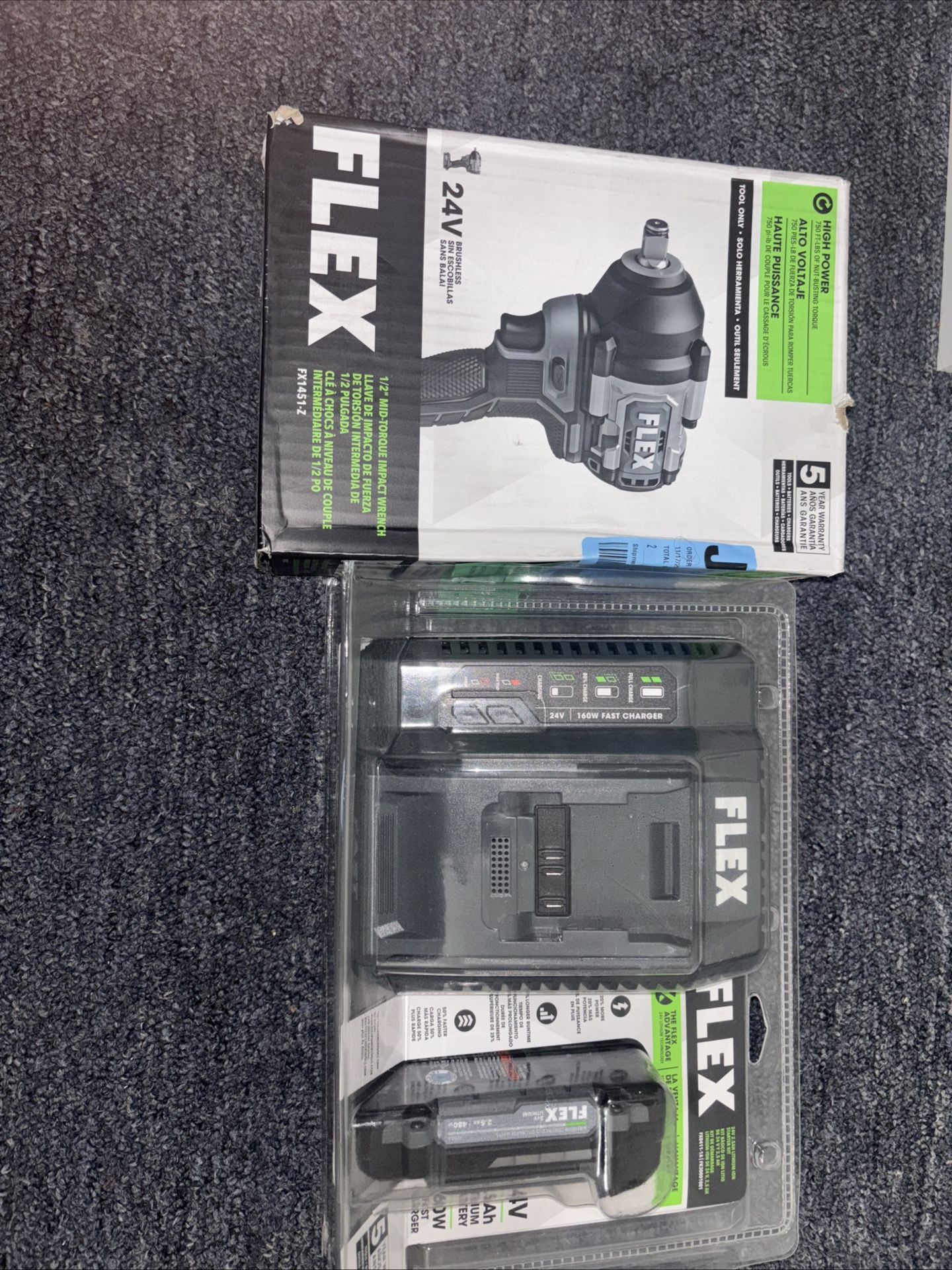 Flex 24V Impact Wrench 