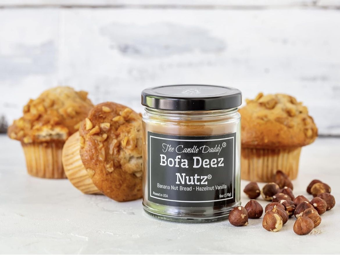 Banana Nut Bread and Hazelnut Vanilla Candle