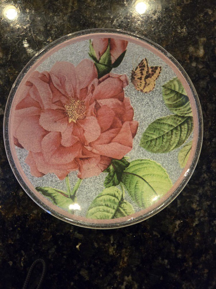 Gorham Rose Seranade 6 Inch Plate - PERFECT FOR MOTHER'S DAY