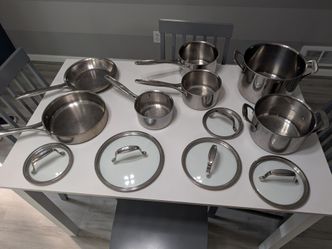 Pampered Chef pots and pans