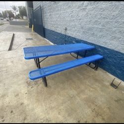 Picnic tables