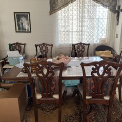 Dining Table And Chairs 
