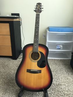 Jasmine by Takamine S-45/SB Guitar with Bag and Stand for Sale in 