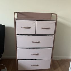 Rose gold Dresser