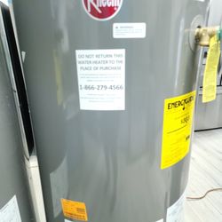 New Water Heater Rheem Performance Platinum Gas