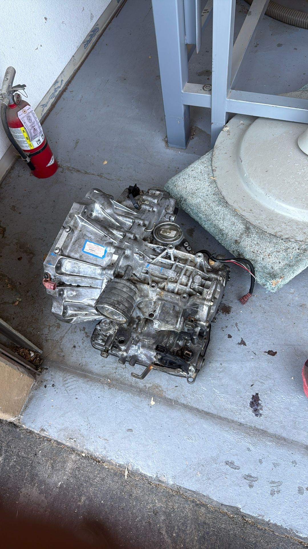 2002 Infiniti G20 Transmission And Torque Converter