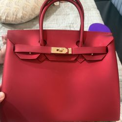 Red jelly Purse 
