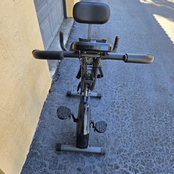 Exercise Bike W/ Resistance cables and meter