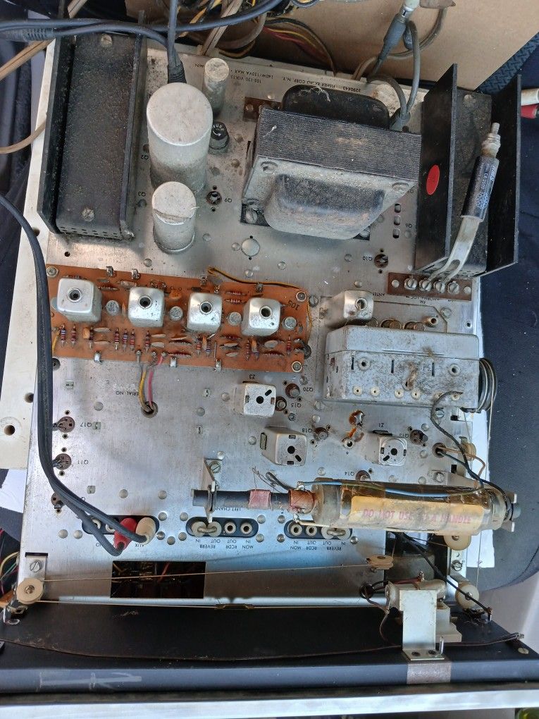 Fisher Tube Receiver. Working. .. Call 