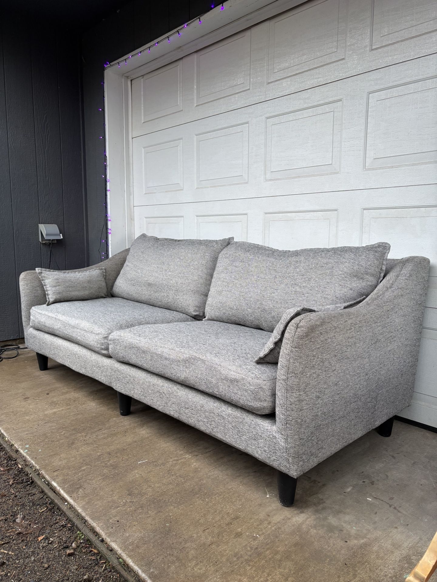 MCM Gray 3-Seater Sofa •FREE DELIVERY•