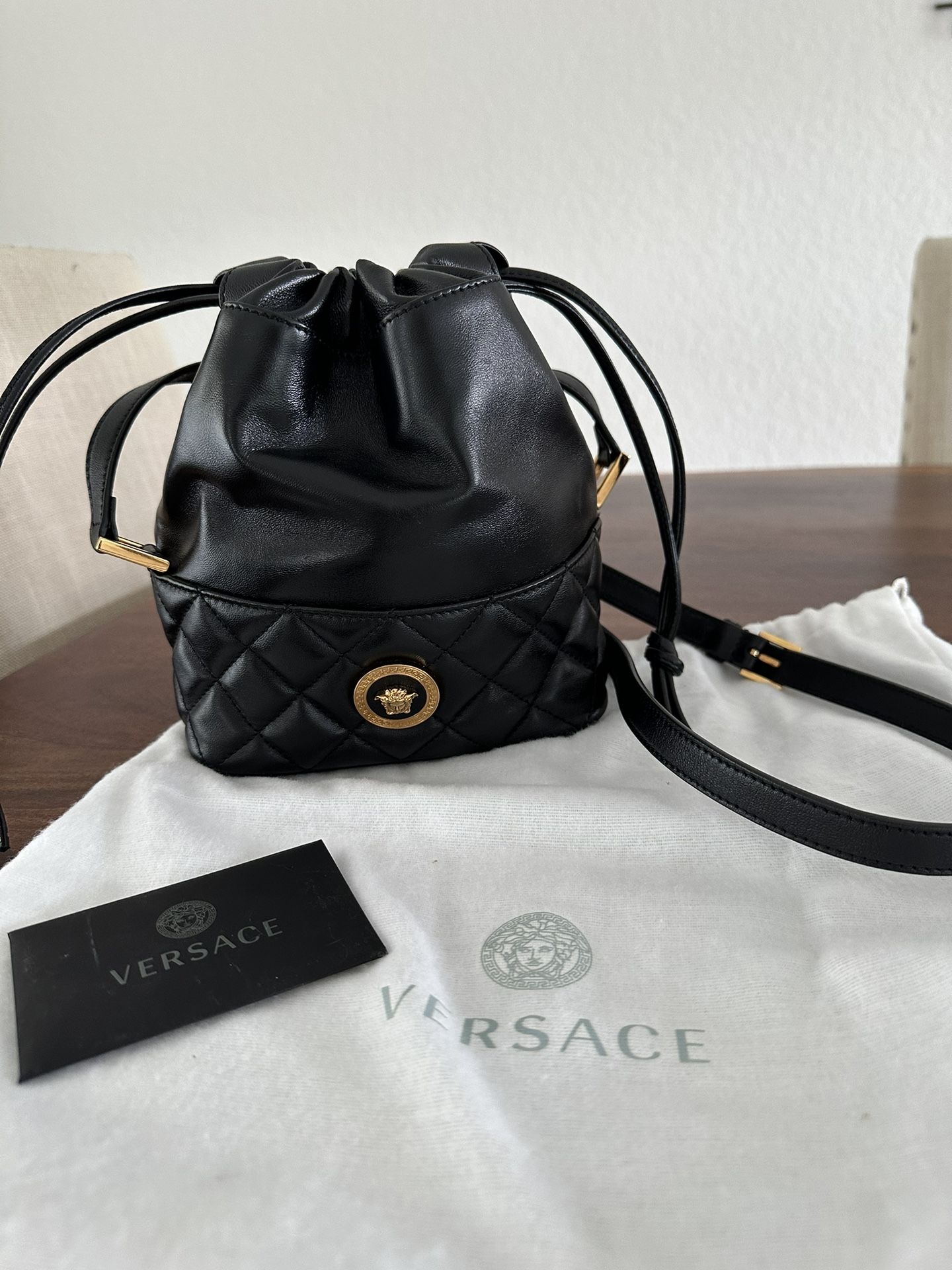 Versace Authentic Bucket Bag