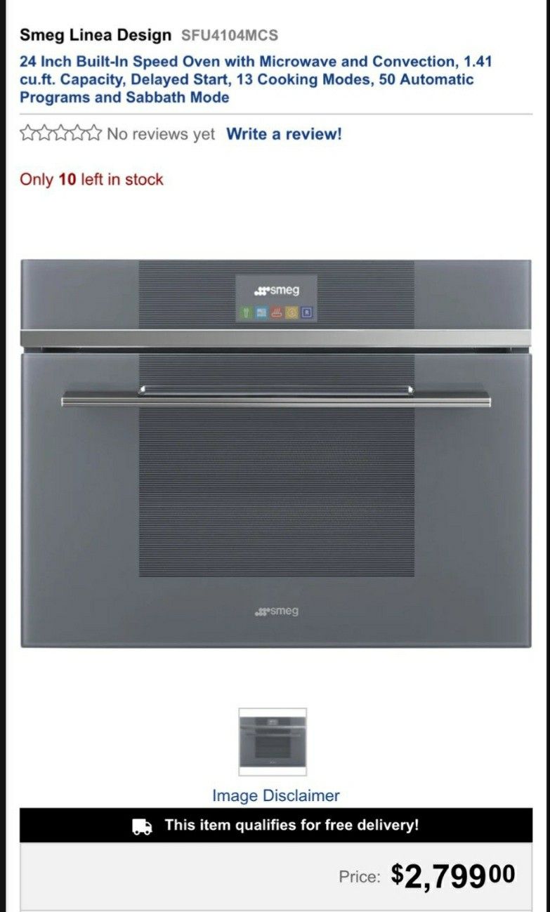 24" Built-in Speed Oven/ Microwave/ Convection And Hood Vent