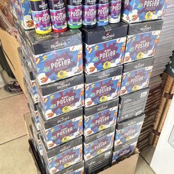 bluebird kids poster paints 6 shades BUNDLE LOT OF 60 BOXES