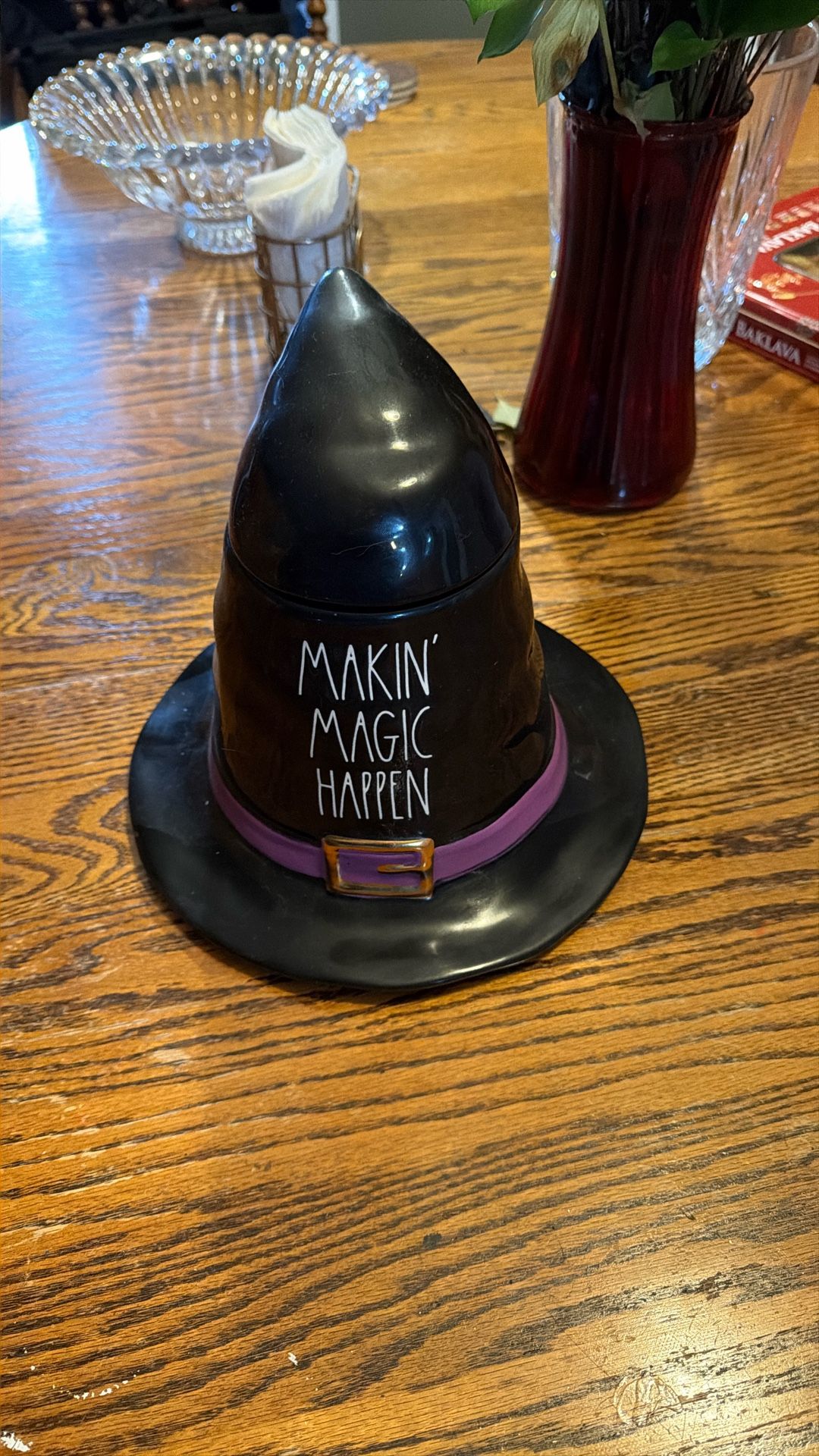Rae Dunn Witches Hat Cookie Jar