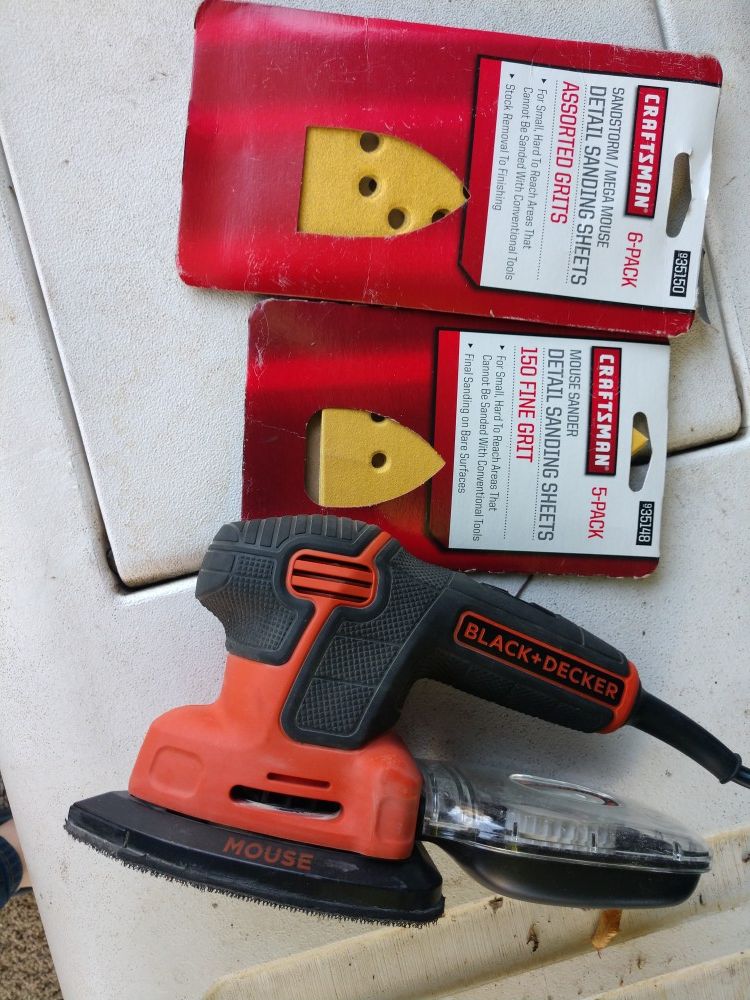 Black decker sander