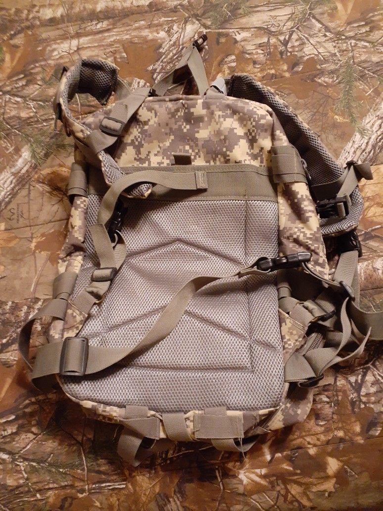 Camo Backpack/Book Bag