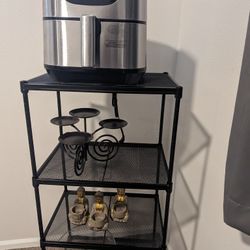 Moving Sale - Everything On Rack $20! Air Fryer, Candleholder, Buddha's, Crystal Bowl