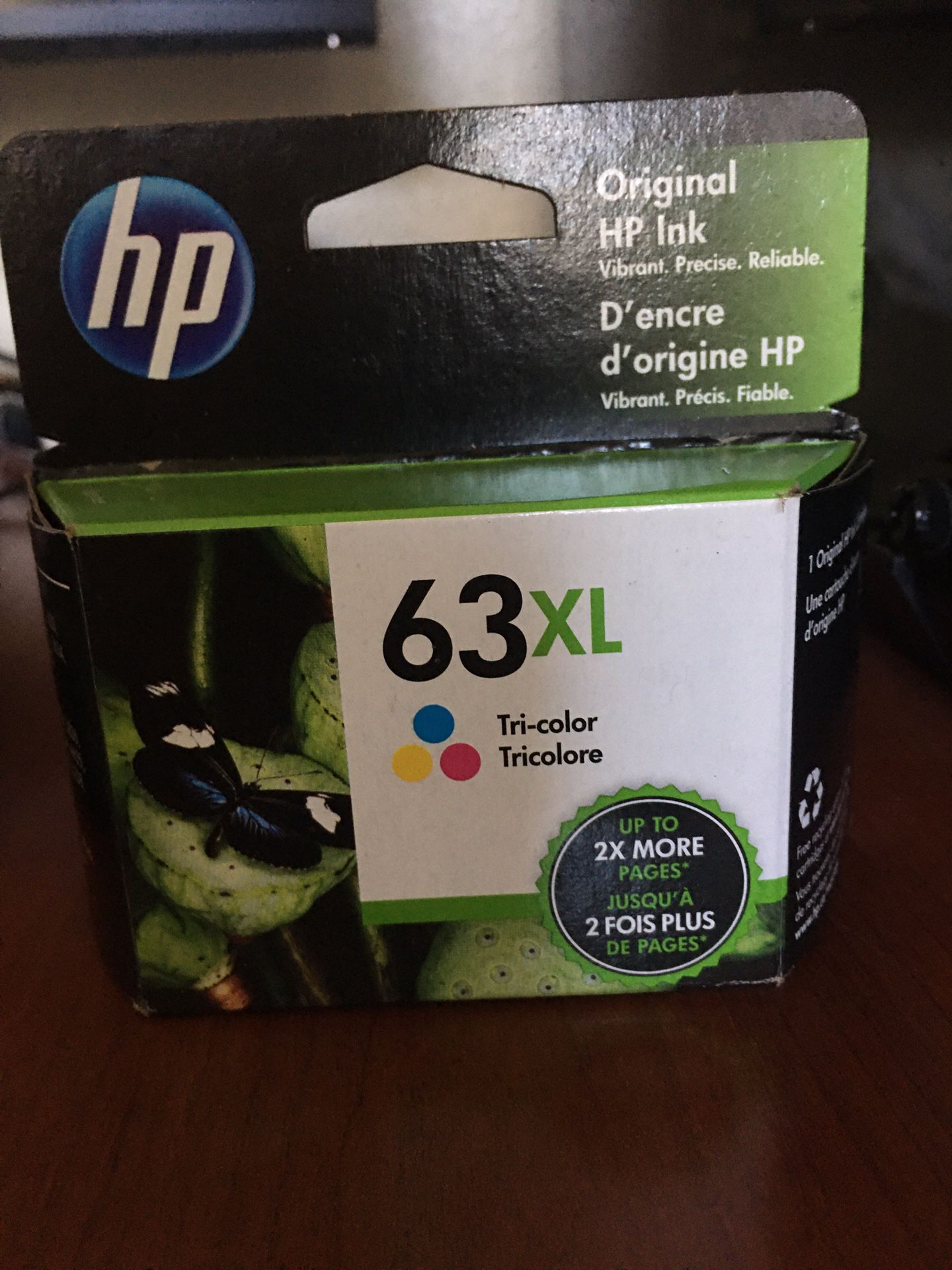 HP 63XL Tri Color Ink