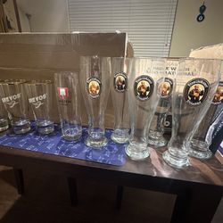 Set Of German Beer Glasses