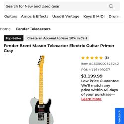 Brent mason Fender Elec Guitar