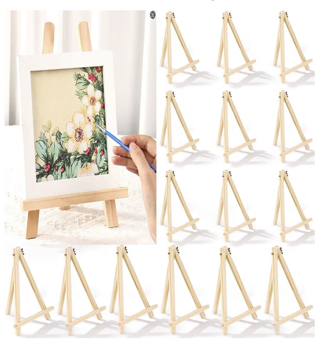 9 Inch Wood Easels