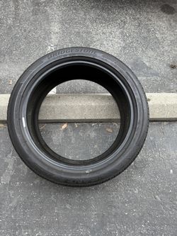 BRIDGESTONE TURANZA 255/40/19 TIRE (1) Good Tread