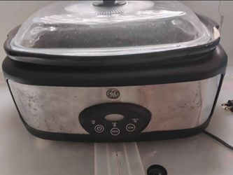 GE Electric Roaster Oven with Glass Lid