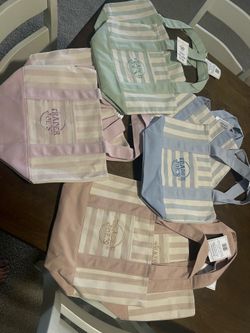 TJ Mini Stripped Totes