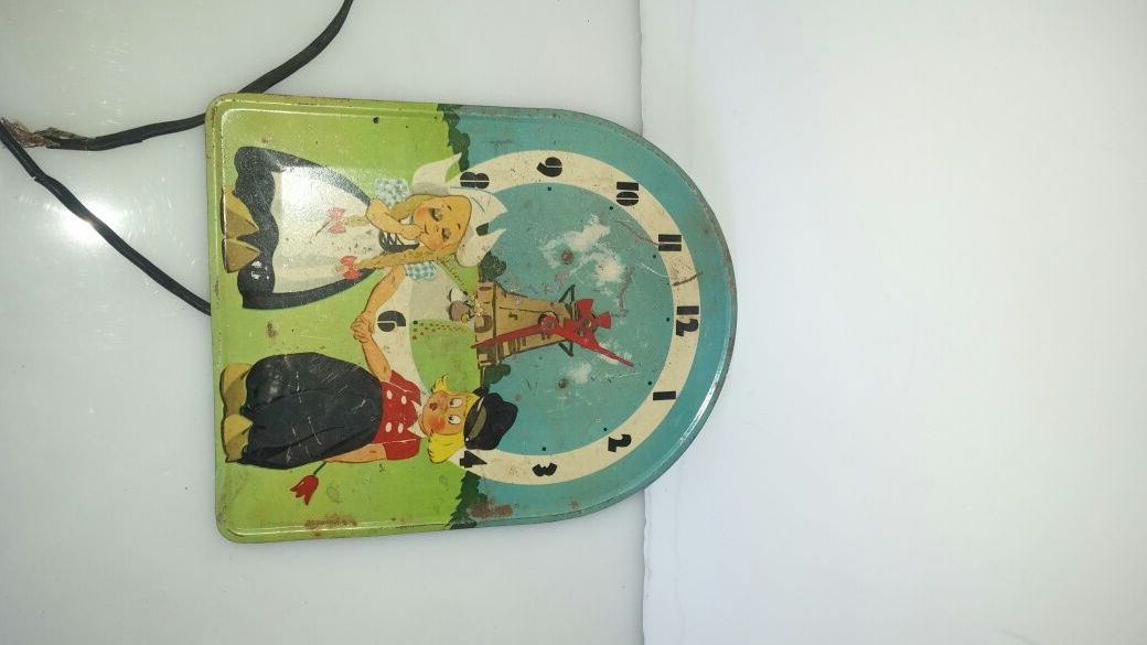 Vintage American Metal clock