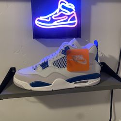 Jordan 4 Military Blue
