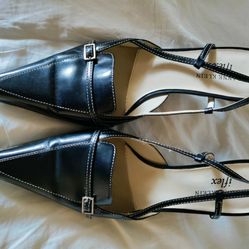 Anne Klein Leather heels 