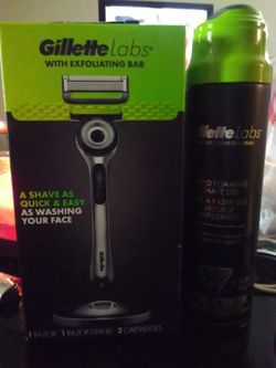 Gillette Labs W/Exfoliating Bar And Shave Gel