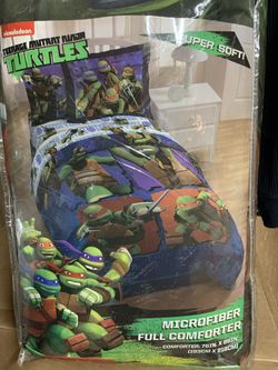 Teenage Mutant Ninfa Turtles Comforter Full Size 