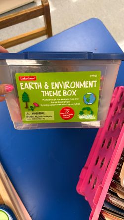 Teacher Lakeshore Environmental Box Brand New Earth Day