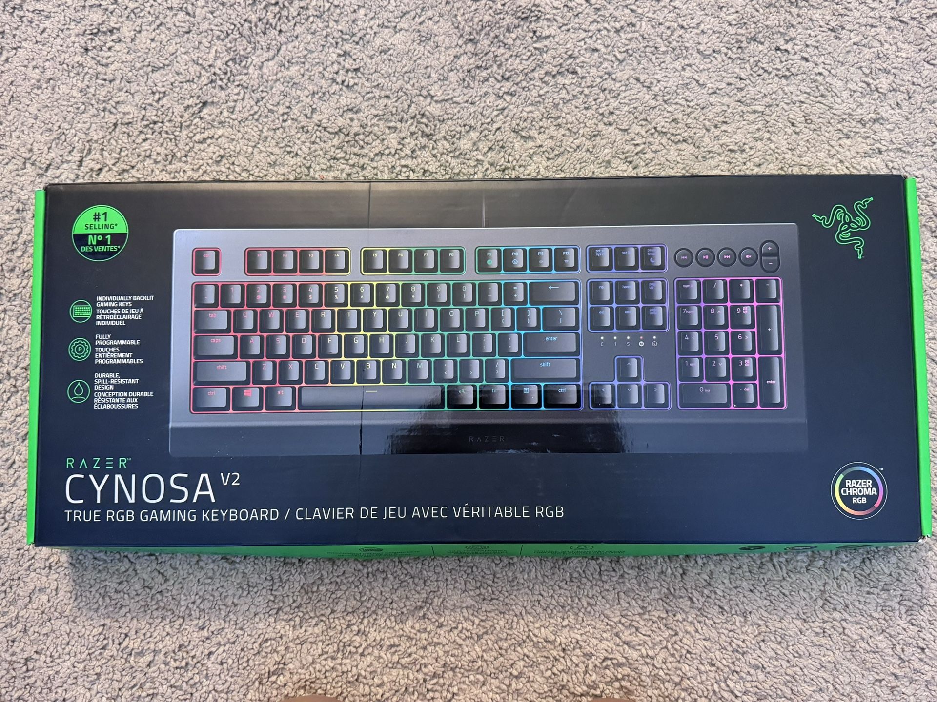 Razer Cynosa V2 RGB Gaming Keyboard