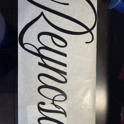  Vinyl Decal