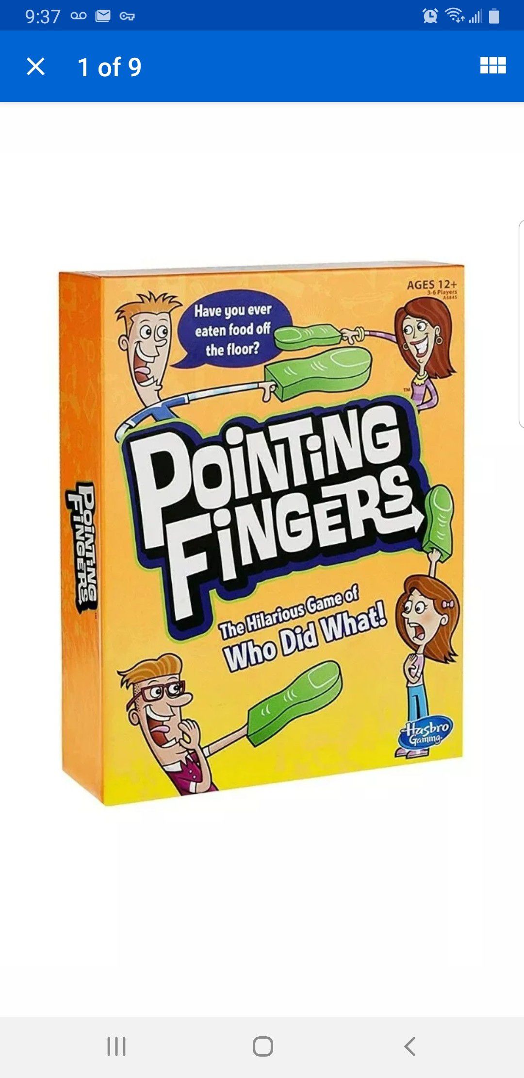 Board Game | Pointing Fingers, Hasbro | The Hillarious Game of WHO DID IT!