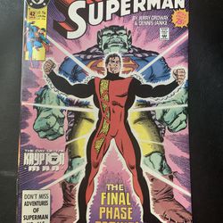 DC Comics Superman Newsstand Variant Comic  Book 