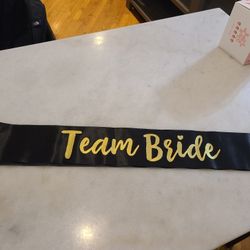 Bridesmaid Sashes