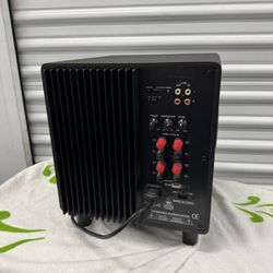 RBH Ms-8.1 200w Powered Subwoofer Sub Speaker Black