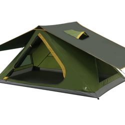 Ozark Trail Pop-up Instant Hub Tent, Green, 2-Persons, Dimensions: 57.48"x88.58"x51.18", 7.5 lbs.