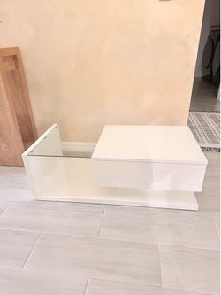 White small desk