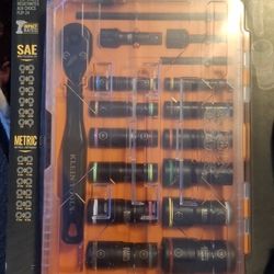 Socket Wrench Sets 3/8 And 1/2 Klein