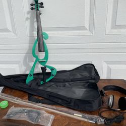 Brand New Electric Violin Great working Made in China Brand:JISHENG Size:4/4” 