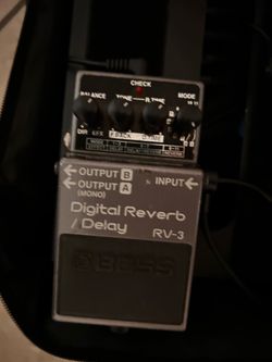 Boss RV3 Reverb Pedal