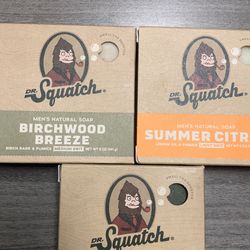 SQUATCH SOAP 3 X $8