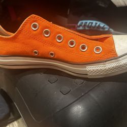 Orange Converse
