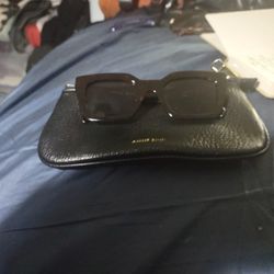 Anime BING Sunglasses W/ Velvet Lined Leather Pouch